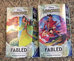 Disney Lorcana Fabled Starter Decks (SET OF 2) Ravensburger FACTORY SEALED - Image 1