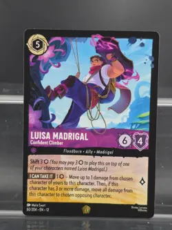 Disney Lorcana Luisa Madrigal - Confident Climber 60/204 Wilds Unknown Legendary - Image 1