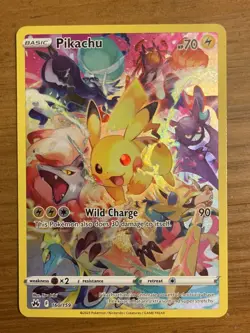 2023 Pokemon Crown Zenith Pikachu Sr Secret Rare Textured! NM, See Description! - Image 1