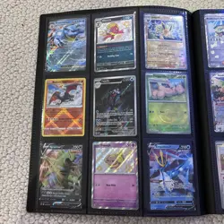 Pokemon Binder With Mixed Lot Of 90 Cards - Image 2