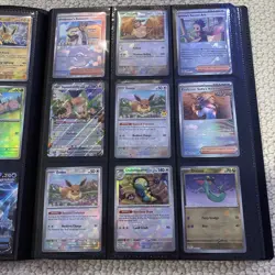 Pokemon Binder With Mixed Lot Of 90 Cards - Image 3