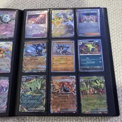 Pokemon Binder With Mixed Lot Of 90 Cards - Image 5
