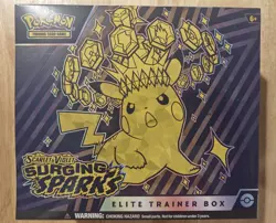 *SEALED* Pokemon TCG ~ Surging Sparks ETB Elite Trainer Box & Booster Bundle - Image 1