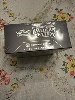 Scarlet & Violet Sealed Paldean Fates Pokemon Center ETB - Image 3