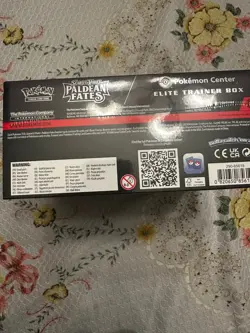 Scarlet & Violet Sealed Paldean Fates Pokemon Center ETB - Image 5