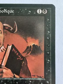Precepteur diabolique/Demonic tutor Magic The Gathering Limited French Edition - Image 3