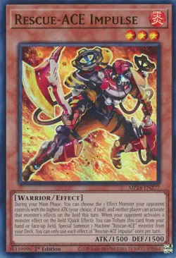 Rescue-ACE Impulse - MP24-EN277 - Ultra Rare - 1st Edition Near Mint Yugioh! Car - Image 1