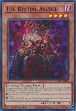 The Bystial Aluber - MP24-EN188 - Ultra Rare - 1st Edition Near Mint Yugioh! Car - Image 1