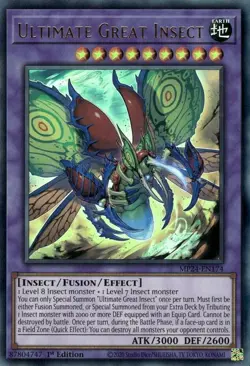 Ultimate Great Insect - MP24-EN174 - Ultra Rare - 1st Edition Near Mint Yugioh! - Image 1