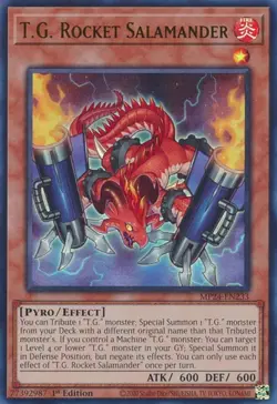 T.G. Rocket Salamander - MP24-EN233 - Ultra Rare - 1st Edition Near Mint Yugioh! - Image 1