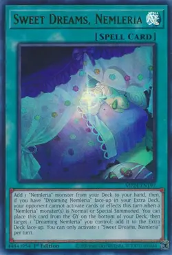 Sweet Dreams, Nemleria - MP24-EN197 - Ultra Rare - 1st Edition Near Mint Yugioh! - Image 1