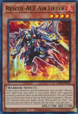 Rescue-ACE Air Lifter - MP24-EN278 - Ultra Rare - 1st Edition Near Mint Yugioh! - Image 1