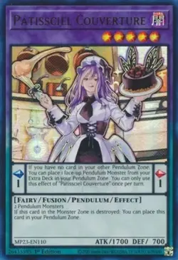 Patissciel Couverture - MP23-EN110 - Ultra Rare - 1st Edition Near Mint Yugioh! - Image 1