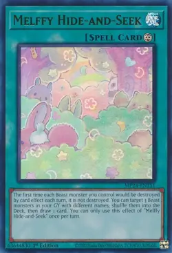 Melffy Hide-and-Seek - MP24-EN151 - Ultra Rare - 1st Edition Near Mint Yugioh! C - Image 1