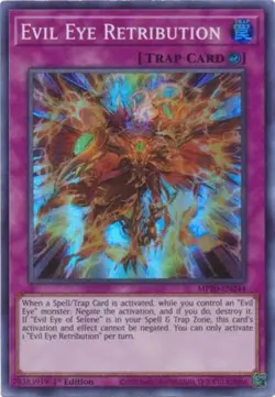 Evil Eye Retribution - MP20-EN244 - Super Rare - 1st Edition Near Mint Yugioh! C - Image 1