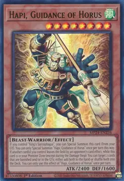 Hapi, Guidance of Horus - MP24-EN234 - Ultra Rare - 1st Edition Near Mint Yugioh - Image 1