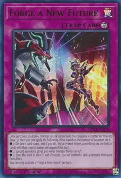 Forge a New Future - MP24-EN270 - Ultra Rare - 1st Edition Near Mint Yugioh! Car - Image 1