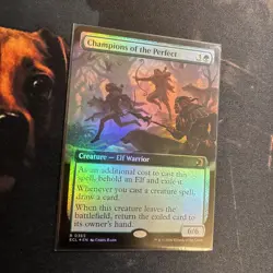 Mtg Champions of the Perfect FOIL EXT ART - Lorwyn Eclipsed + Bonus Foils - Image 4