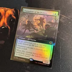 Mtg Champions of the Perfect FOIL EXT ART - Lorwyn Eclipsed + Bonus Foils - Image 5