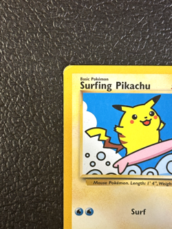 Pokemon Card - Surfing Pikachu WoTC Black Star Promo 28 Promo (LP) - Image 5