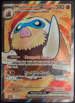 Mamoswine ex #174 Pokemon Journey Together - Image 1