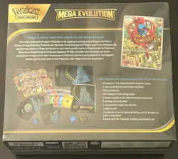 Pokemon TCG Mega Evolution Elite Trainer Box ETB Mega Lucario Factory Sealed - Image 3