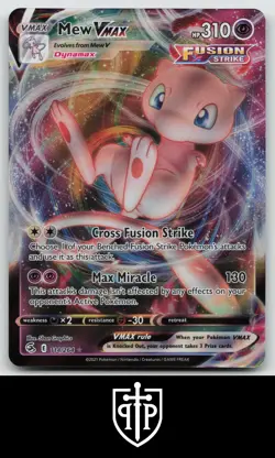 Pokemon - Mew VMAX 114/264 Fusion Strike - Holo VMAX Rare - NM - Image 1