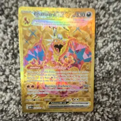 Charizard ex 228/197 Obsidian Flames Hyper Rare Full Art Holo - Image 1