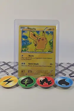 Pokemon TCG Pikachu 005/012 McDonald's 2014 Holo 2013 HP - Image 1