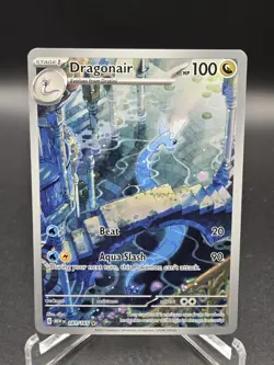 Pokemon TCG Dragonair 181/165 Scarlet&Violet 151 Illustration Rare, NM Condition - Image 1