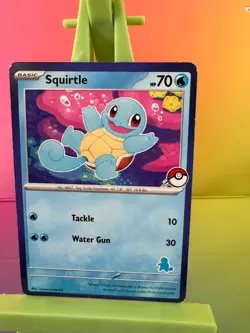 Squirtle (Blue Border) Unconfirmed My First Battle Pokemon - Image 1