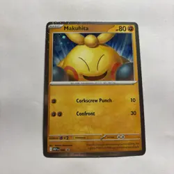 Pokemon Mega Evolution Promos #68 Makuhita Cosmos Holo - Image 1