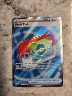 Poke Pad 113/088 Ultra Rare Trainer Item Perfect Order Pokemon Holo NM - Image 1