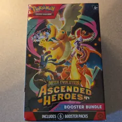Pokemon TCG Mega Evolution—Ascended Heroes Booster Bundle Box (6 Packs) - Image 2