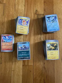 Pokemon TCG 400 Random Common And Uncommon Bulk Lot - Image 1