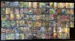 Pokemon Card Game Japanese Lot Set 100 CARD Art Rare Ar Different Types BULK - Image 1