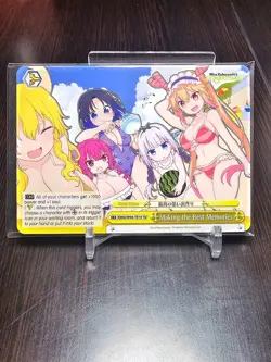 Making the Best Memories Miss Kobayashi's Dragon Maid Weiss Schwarz English - Image 1