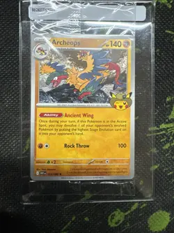 Pokemon Archeops Field Museum Exclusive Promotional Card - New Sealed - Image 1