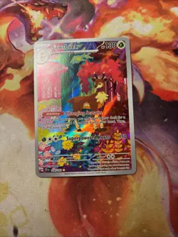 Sawsbuck 166/162SV05: Temporal Forces Holo Card NM+ Condition - Image 1