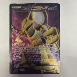 Pokemon TCG Alakazam EX Full Art 117/124 Fates Collide Ultra Rare Holo Card - Image 1