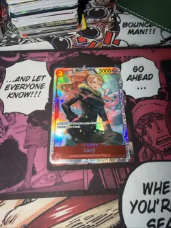 Sanji OP10-005 SR Royal Blood - ONE PIECE Card Game English - Image 1
