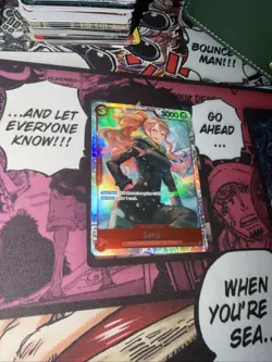 Sanji OP10-005 SR Royal Blood - ONE PIECE Card Game English - Image 2