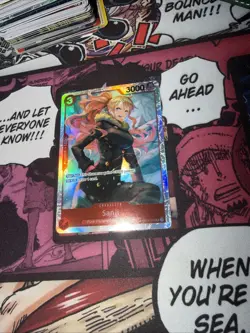 Sanji OP10-005 SR Royal Blood - ONE PIECE Card Game English - Image 3