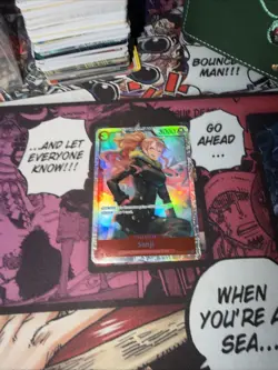 Sanji OP10-005 SR Royal Blood - ONE PIECE Card Game English - Image 4