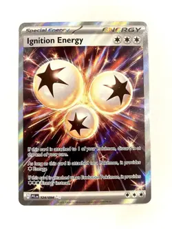 Ignition Energy 124/094 Phantasmal Flames Ultra Rare Holo Pokemon TCG Card NM - Image 1