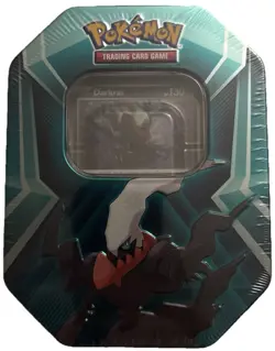 Darkrai 2024 Pokemon TCG Tin Brand New Sealed w/ 3 foil cards, 3 booster packs - Image 1