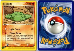 Pokemon Card - Geodude 55/97 Dragon Common Moderately Played - Image 3