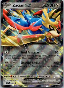Zacian ex Promo SV: Scarlet & Violet Promo Cards 198 NM - Image 1
