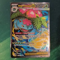 Mega Venusaur EX 155/132 Mega Evolution ENGLISH Pokemon TCG Card - Image 1