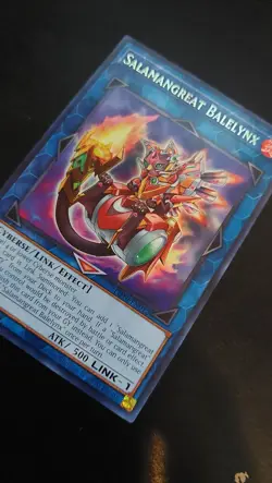 1st Edition Salamangreat Balelynx (LD10-EN012) Rare YuGiOh Card - Image 1